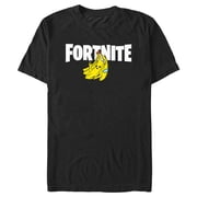 Mens Fortnite Peely Classic Logo Graphic Tee Black Small