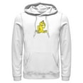 thumbnail image 1 of Men's Fortnite Peely Peace Sign  Pull Over Hoodie White Small, 1 of 4