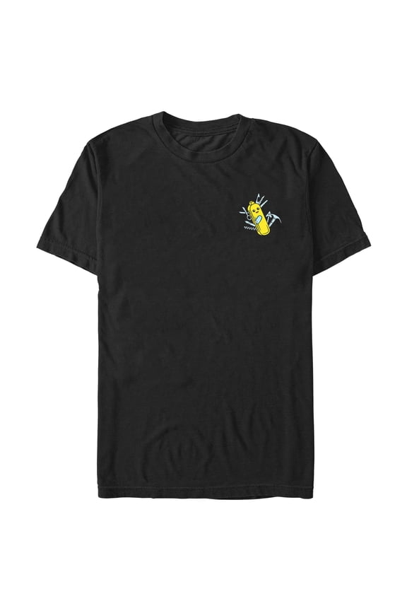 Men's Fortnite Peely Tool Graphic Tee Black Large