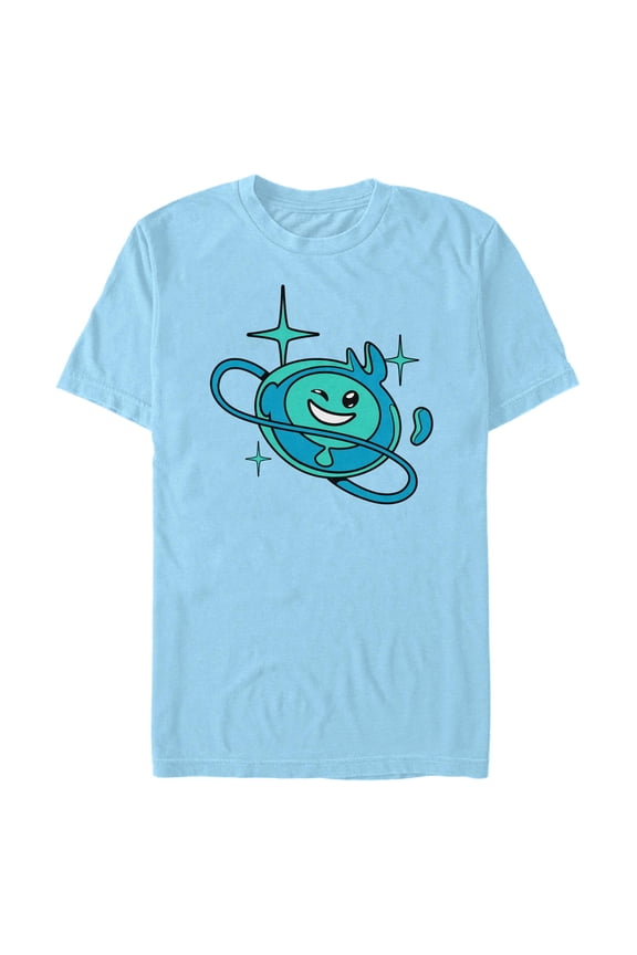 Men's Fortnite Planet Rippley Graphic Tee Light Blue Medium
