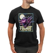 Mens Fortnite Raven Poster Graphic T-Shirt