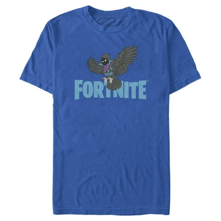 Men's Fortnite Raven Logo Graphic Tee Royal Blue 3X Large