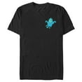 thumbnail image 1 of Men's Fortnite Rippley Ghost Small Graphic Tee Black Medium, 1 of 5