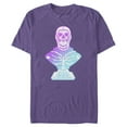 thumbnail image 1 of Men's Fortnite Skull Trooper All Hail Glow Graphic Tee Purple 2X Large, 1 of 4