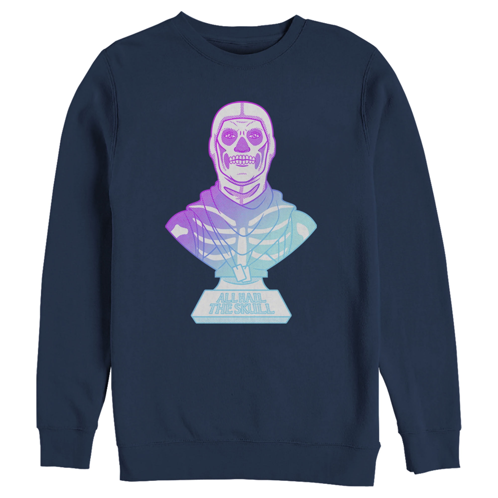 Men s Fortnite Yarn Lifter Meowscles Sweatshirt Charcoal Heather X Large Walmart
