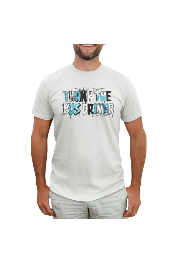 Men's Fortnite Thank the Bus Driver Graphic T-Shirt