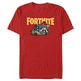 thumbnail image 1 of Men's Fortnite Uncle Pete's Pizza Pit Graphic Tee Red 2X Large, 1 of 5