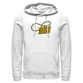 thumbnail image 1 of Men's Fortnite Victory Royale Gold Chain  Pull Over Hoodie White X Large, 1 of 4