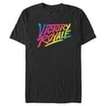thumbnail image 1 of Men's Fortnite Victory Royale Rainbow Logo  Graphic Tee Black 3X Large, 1 of 5
