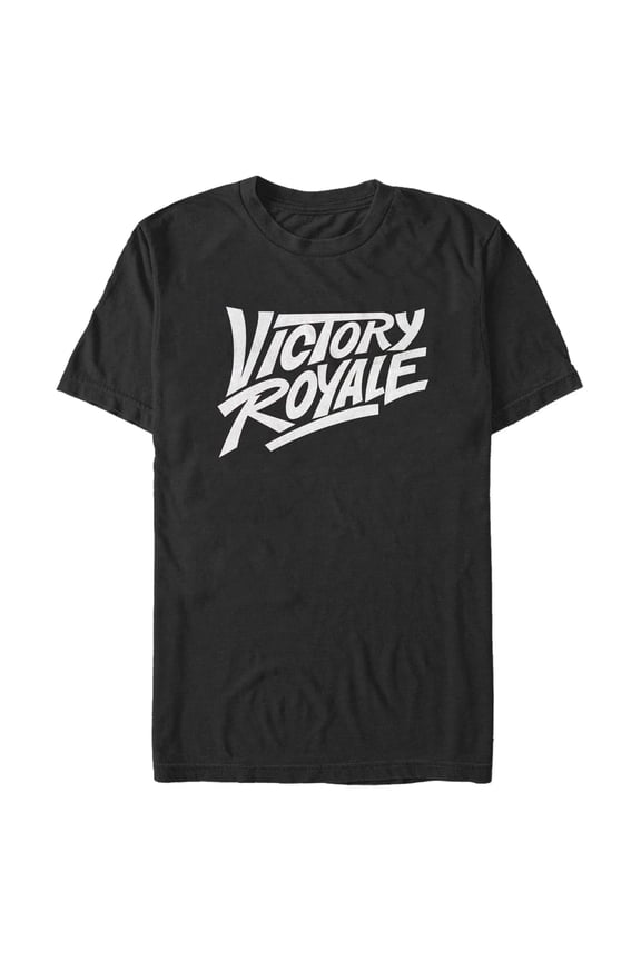 Men's Fortnite Victory Royale White Logo Graphic Tee Black 3X Large