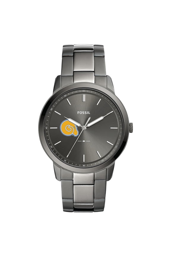 Men's Fossil Albany State Golden Rams The Minimalist Three-Hand Smoke Watch