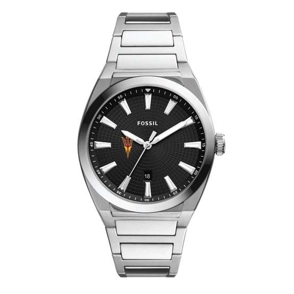 Men's Fossil Arizona State Sun Devils Everett Stainless Steel Watch