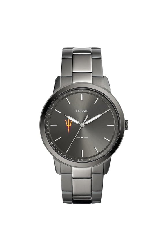 Men's Fossil Arizona State Sun Devils The Minimalist Three-Hand Smoke Watch