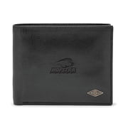 Mens Fossil Black Hofstra University Pride Leather Ryan RFID Passcase Wallet
