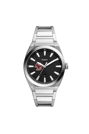 Men's Fossil Boston College Eagles Everett Stainless Steel Watch