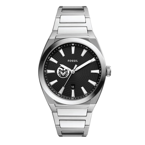 Men's Fossil Colorado State Rams Everett Stainless Steel Watch