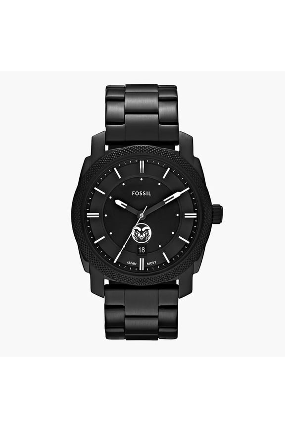 Men's Fossil Colorado State Rams Machine Stainless Steel Watch