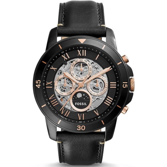 Men's Fossil Grant Sport Automatic Black Watch ME3138