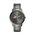 thumbnail image 1 of Men's Fossil  Gray Saint Francis Red Flash Minimalist Three-Hand Smoke Watch, 1 of 1