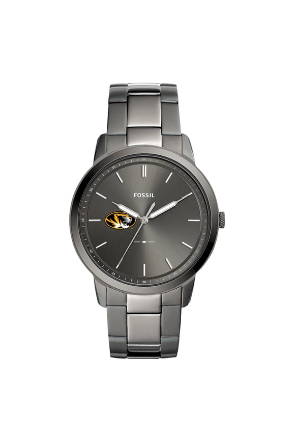 Men's Fossil Missouri Tigers The Minimalist Three-Hand Smoke Watch