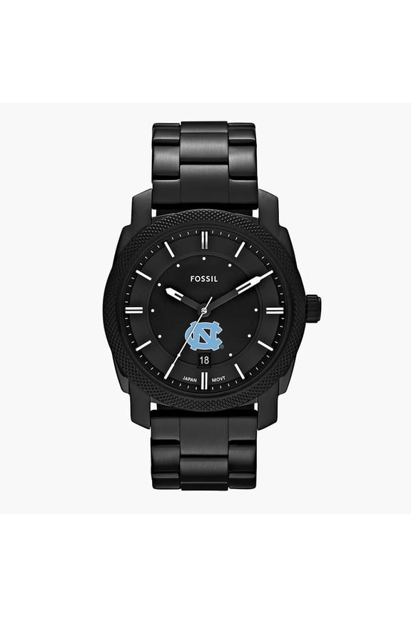 Men's Fossil North Carolina Tar Heels Machine Stainless Steel Watch