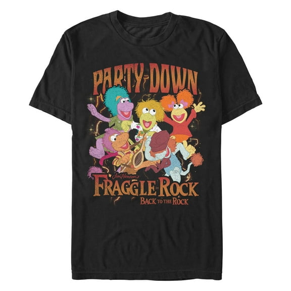 Men's Fraggle Rock Party Down  Graphic T-Shirt