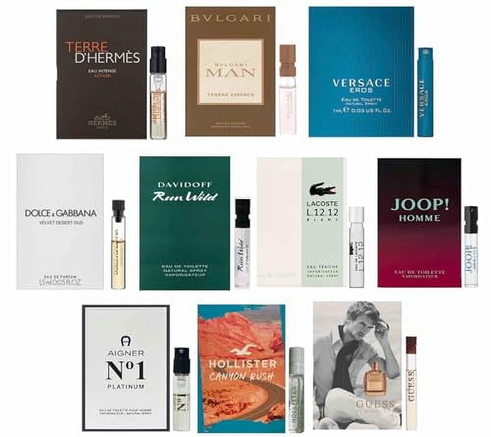 Men’s Fragrance Samples for Men - ALL High end Designer perfume 
