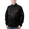 thumbnail image 1 of Men's Franchise Club Black Alabama Crimson Tide Softshell Full-Zip Jacket, 1 of 2
