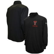 Men's Franchise Club Black Texas Tech Red Raiders Thermatec Half-Zip Pullover Jacket