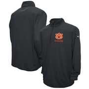 Men's Franchise Club Charcoal Auburn Tigers Thermatec Half-Zip Pullover Jacket