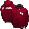thumbnail image 1 of Men's Franchise Club Crimson Oklahoma Sooners Grind Full-Zip Hoodie Jacket, 1 of 3