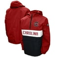 thumbnail image 1 of Men's Franchise Club Garnet South Carolina Gamecocks Alpha Anorak Quarter-Zip Pullover Jacket, 1 of 3