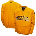 thumbnail image 1 of Men's Franchise Club Gold Missouri Tigers Members Windshell V-Neck Pullover Jacket, 1 of 3