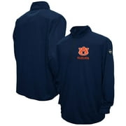 Men's Franchise Club Navy Auburn Tigers Thermatec Half-Zip Pullover Jacket