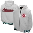 thumbnail image 1 of Men's Franchise Club White Arkansas Razorbacks Walk-On Full-Zip Hoodie Jacket, 1 of 3