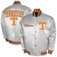 thumbnail image 1 of Men's Franchise Club White Tennessee Volunteers Satin Full-Snap Jacket, 1 of 3