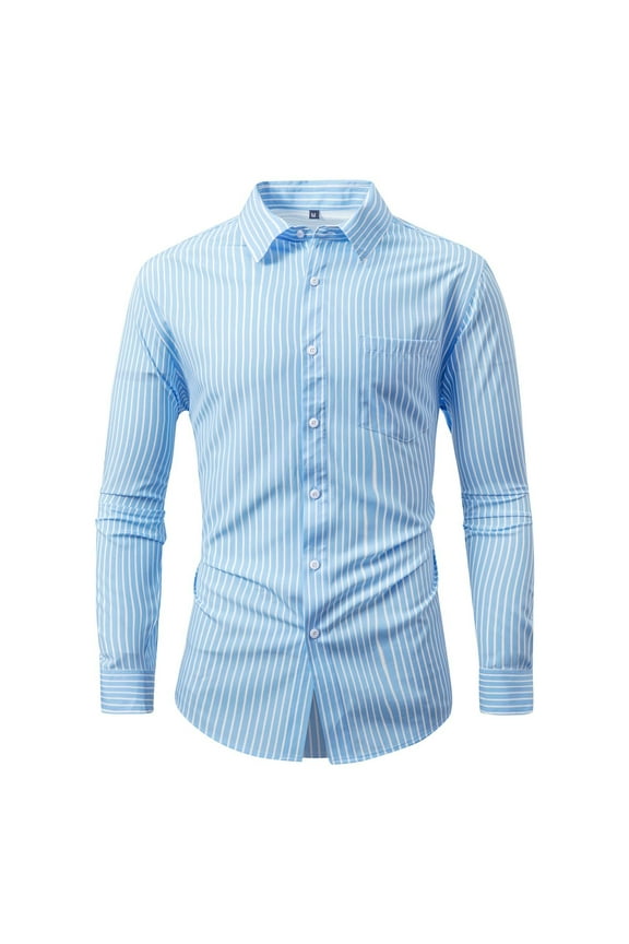 Men's French Cuff Plaid Dress Shirt 2025 Fall Regular Fit Long Sleeve Formal Button Down with Cufflinks