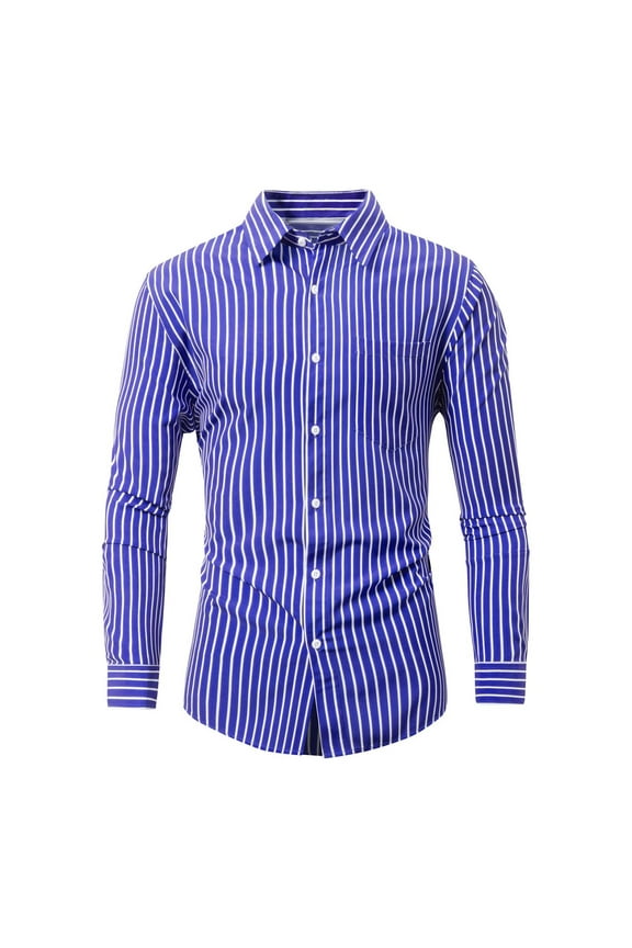 Men's French Cuff Plaid Dress Shirt 2025 Fall Regular Fit Long Sleeve Formal Button Down with Cufflinks