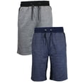 thumbnail image 1 of Men's French Terry Lounge Sweat Shorts (2-Pack), 1 of 3