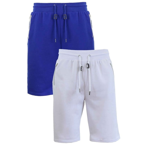 Men's French Terry Lounge Sweat Shorts (2-Pack)