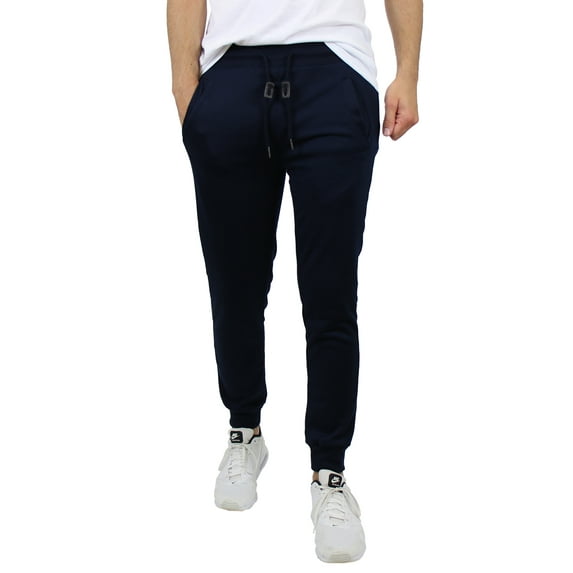 Men's French Terry Slim-Fit Jogger Lounge Pants (Sizes, S to 2XL)