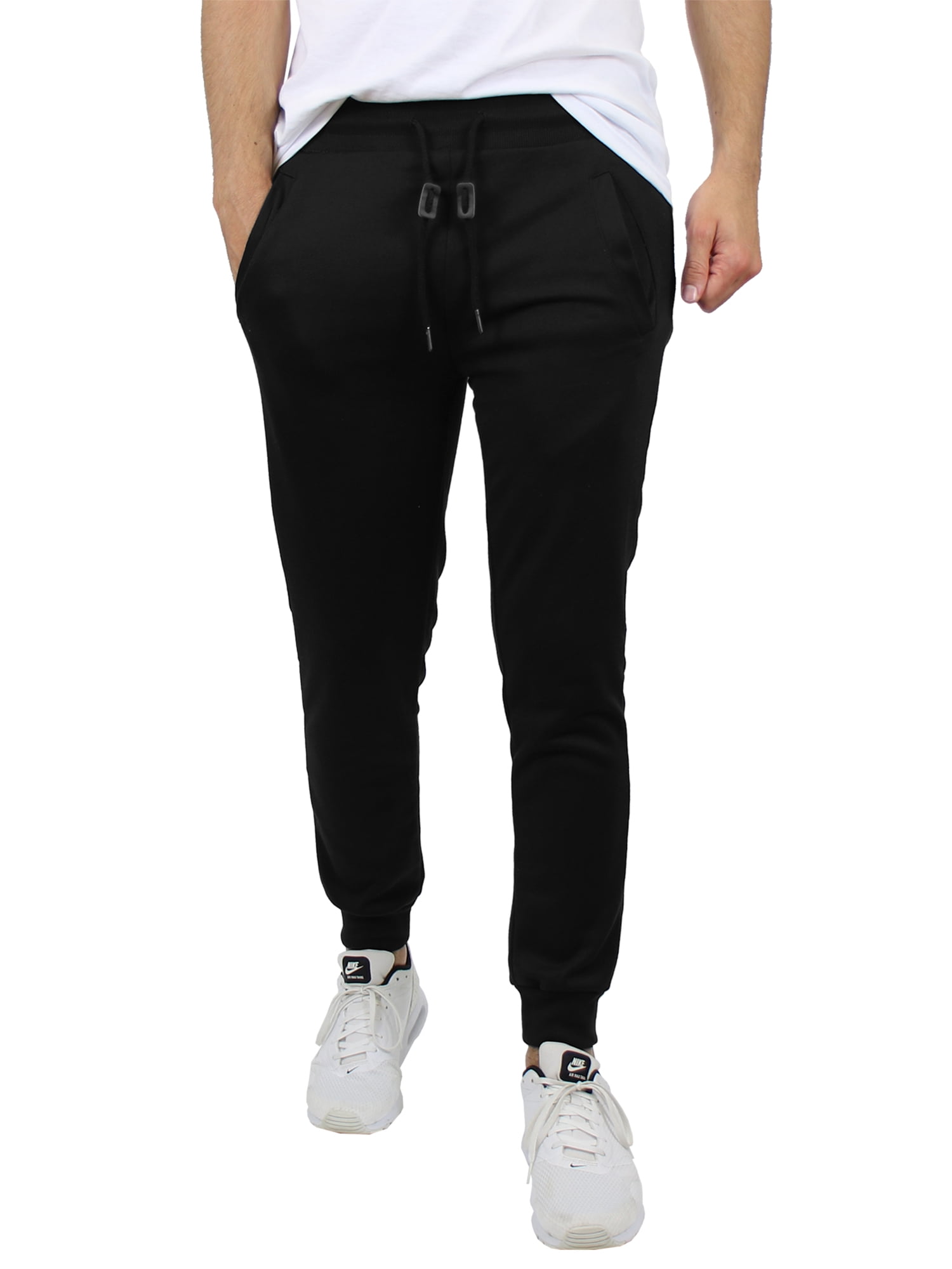 Men's French Terry Slim-Fit Jogger Lounge Pants (Sizes, S to 2XL ...