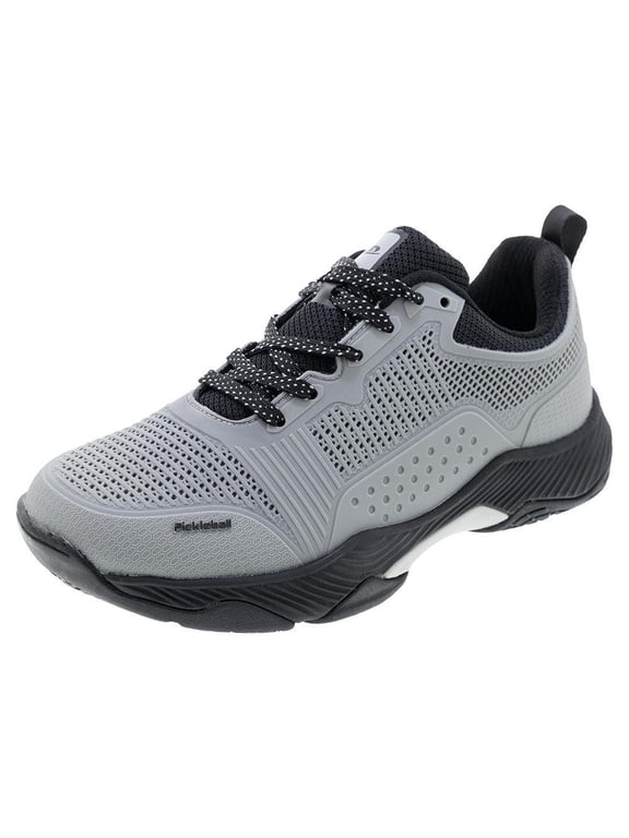 Men's Fresh Shot Graphite Pickleball Shoes Grey and Black
