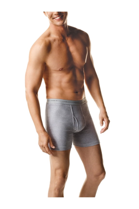 Men's FreshIQ Comfort Flex Waistband Boxer Brief 4-Pack
