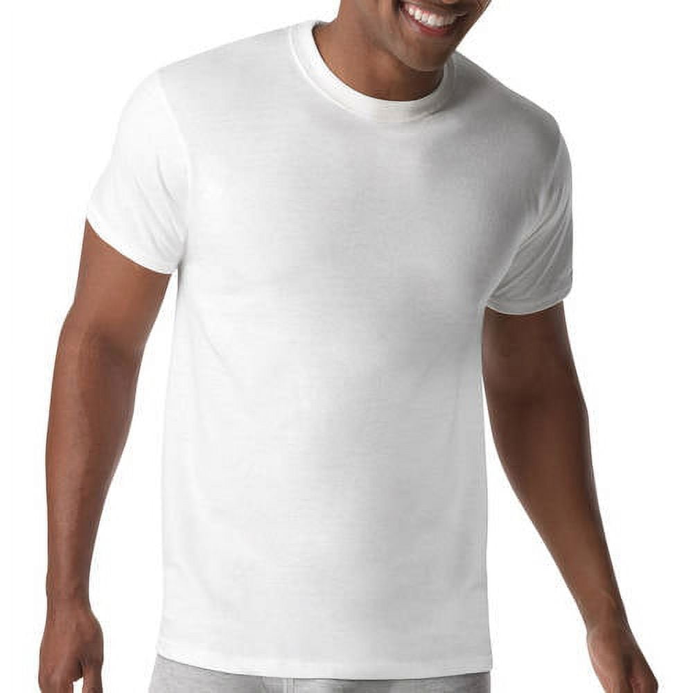 Men's FreshIQ ComfortBlend Crew Neck T-Shirts 3-Pack - Walmart.com