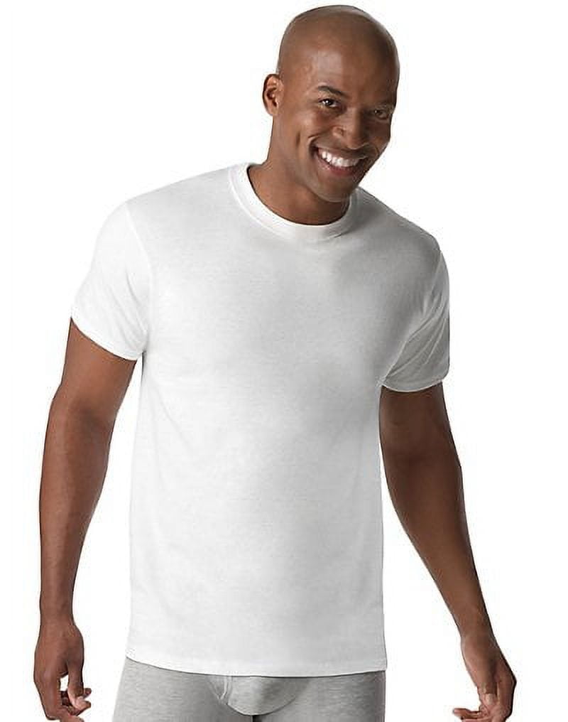 Men's FreshIQ ComfortBlend Crew Neck T-Shirts 3-Pack - Walmart.com