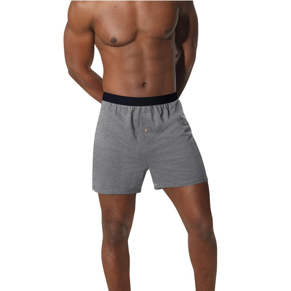 Men's FreshIQ ComfortSoft Knit Boxers, 5 Pack