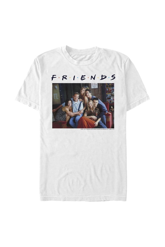Men's Friends Character Poster Graphic T-Shirt