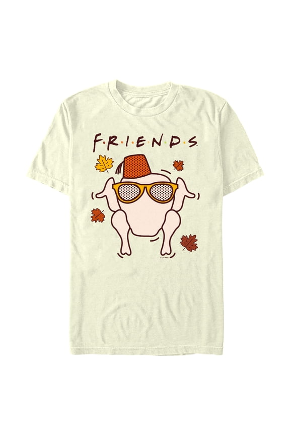 Men's Friends Fall Iconic Turkey Graphic T-Shirt