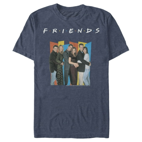 Men's Friends Group Geometric Pose  Graphic T-Shirt